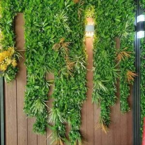 تركيب العشب الجداري للحدائق بجازان